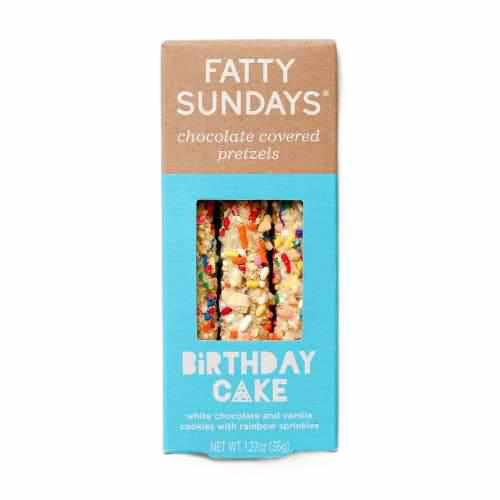 Birthday Cake Chocolate Covered Pretzels