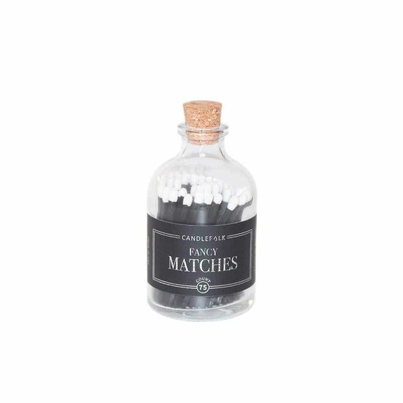 Candlefolk - Black & White Apothecary Matches