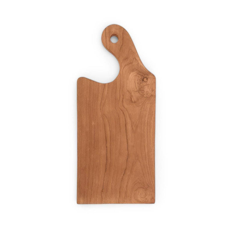 FERN - Wooden Cutting Board Rectangle Curved Handle