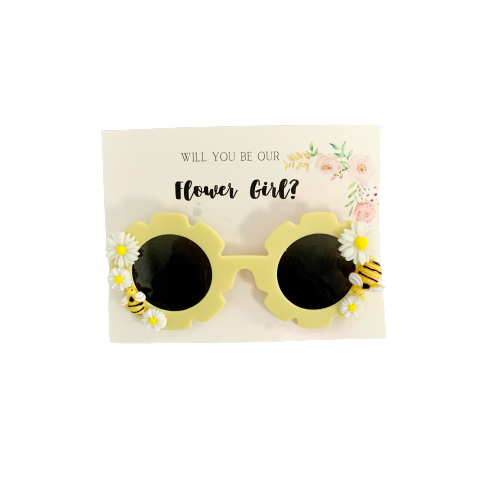 Flower Girl Sunnies-Flowers & Bees