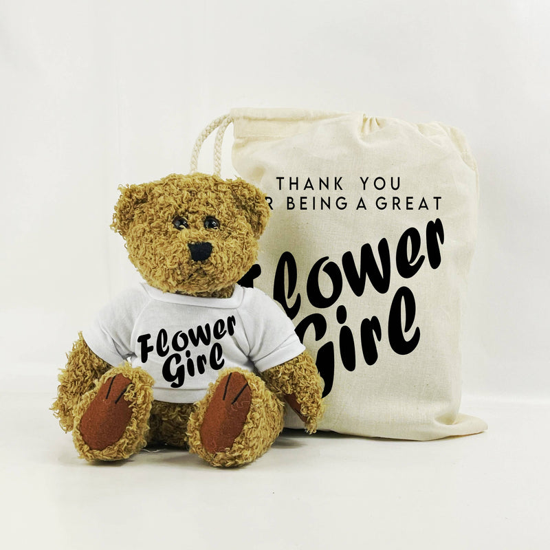 Flower Girl Teddy Bear