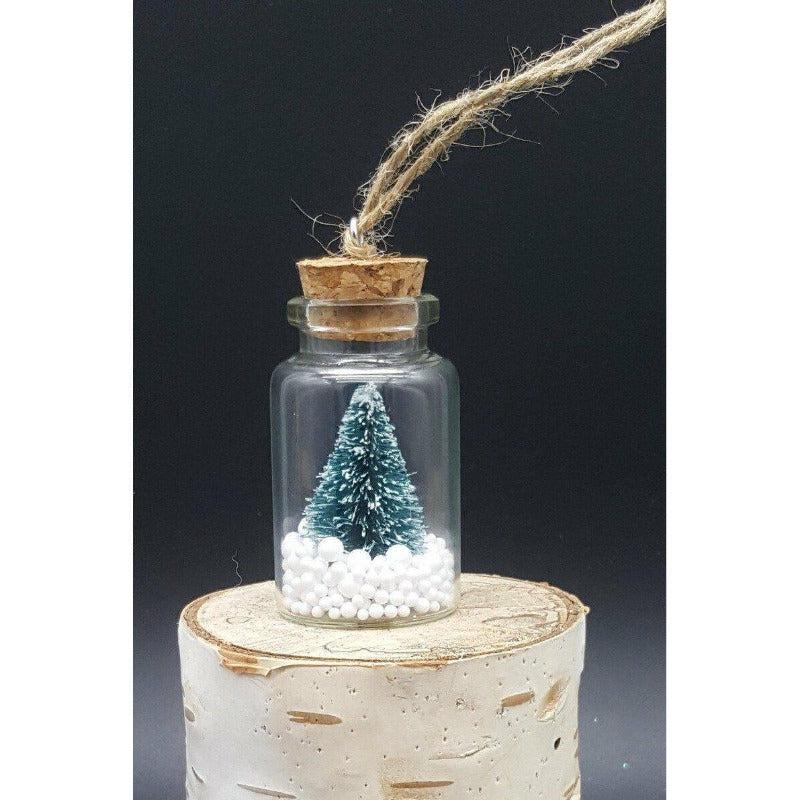 Handmade Winter Tree Ornament