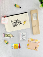 TEACHER STUFF POUCH GIFT SET