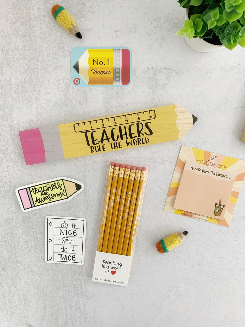 PENCIL DESK SIGN GIFT SET