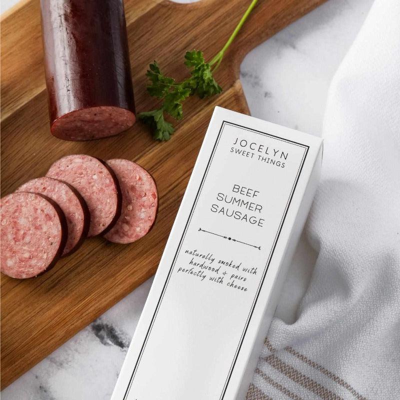 Jocelyn & Co - The Luxe Collection Hardwood Smoked Summer Sausage