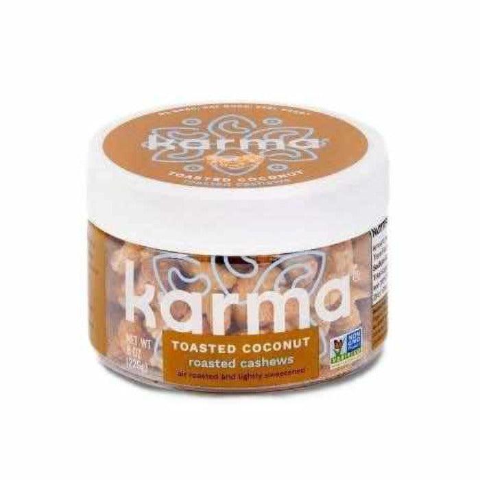 Karma Nuts - Toasted Coconut Roasted Cashews 8oz