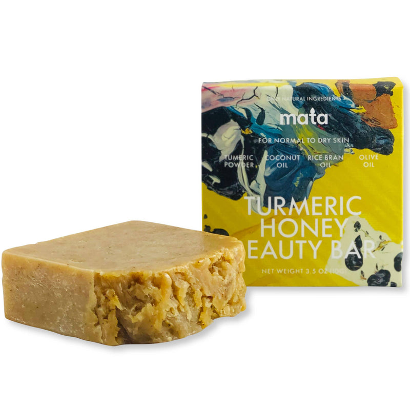 Mata All Natural - Turmeric Honey Soap for face and body, all skin types