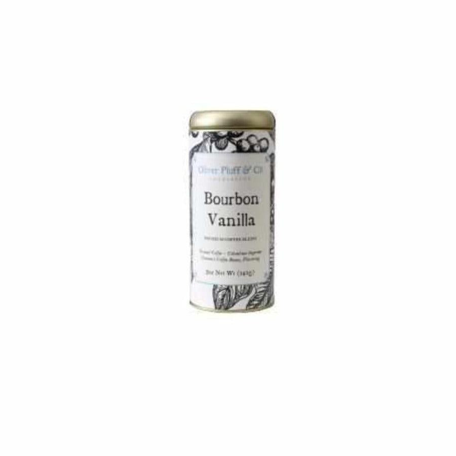 Oliver Pluff & Company - Bourbon Vanilla Ground Coffee - Signature Coffee Tin