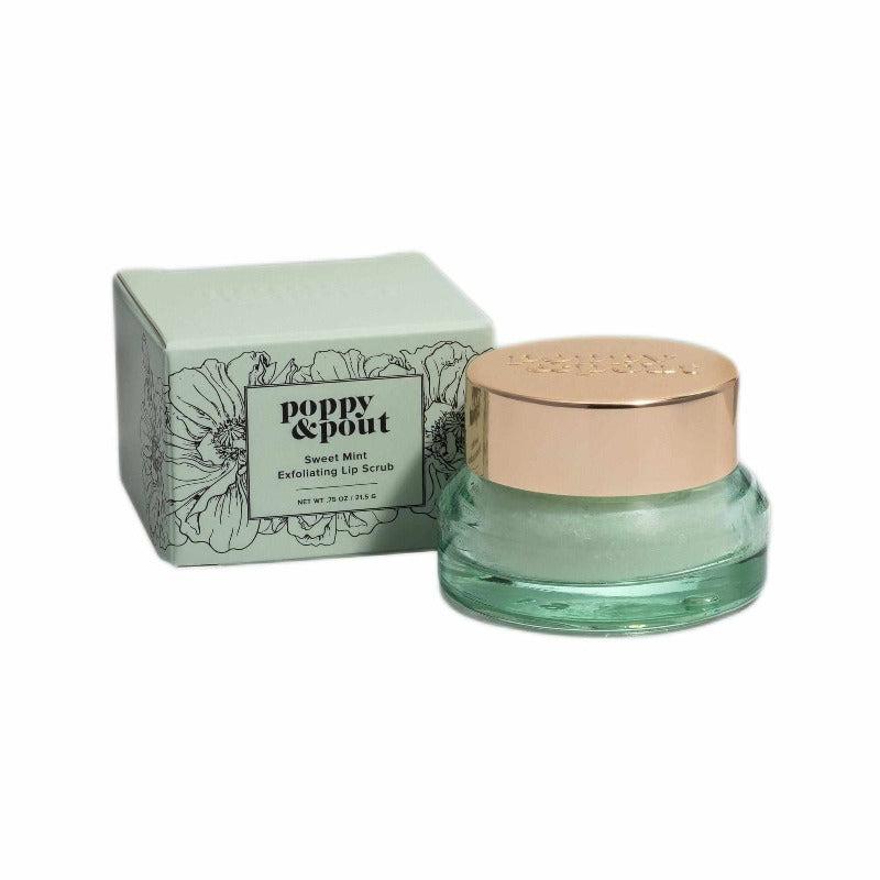 Poppy & Pout - Sweet Mint Lip Scrub