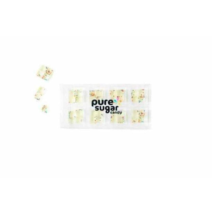 Pure Sugar Candy - Birthday Cake - Hard Candy Cubes