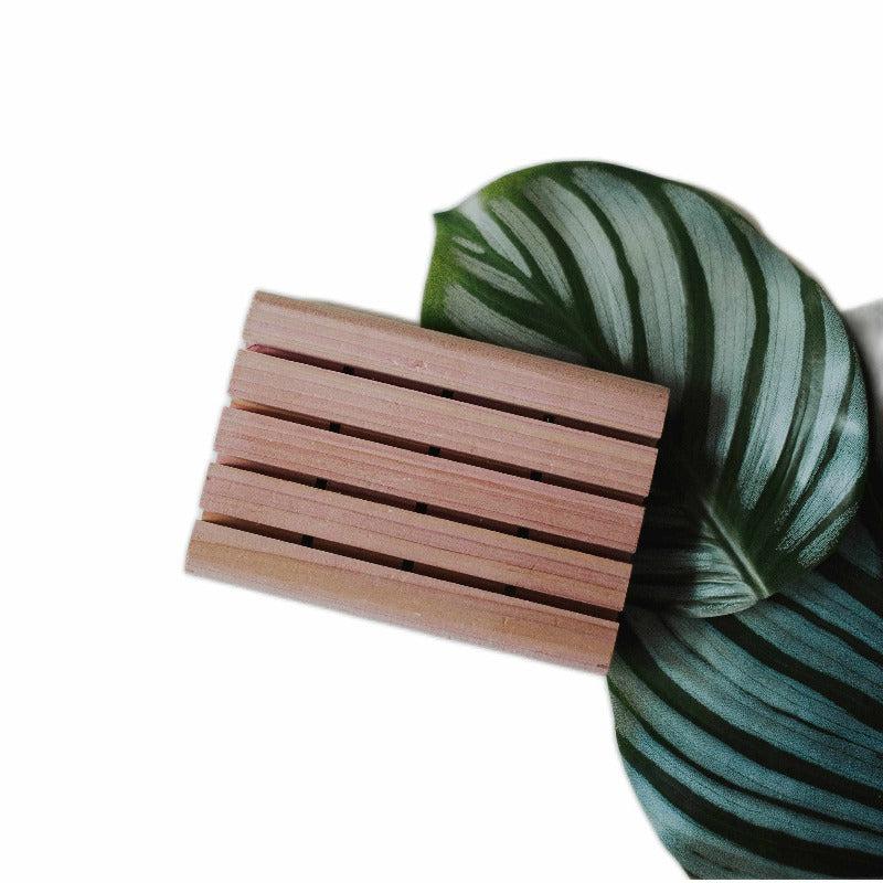 Red Cedar Soap Tray | Zero Waste Handmade Soap Dish