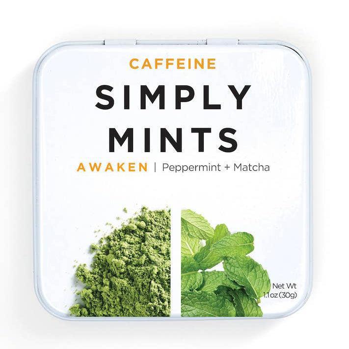 Simply Gum - Simply Mints: Awaken (Caffeine Mints)