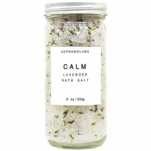 Soprano Labs-Lavender Calm Bath Salt 9 oz.