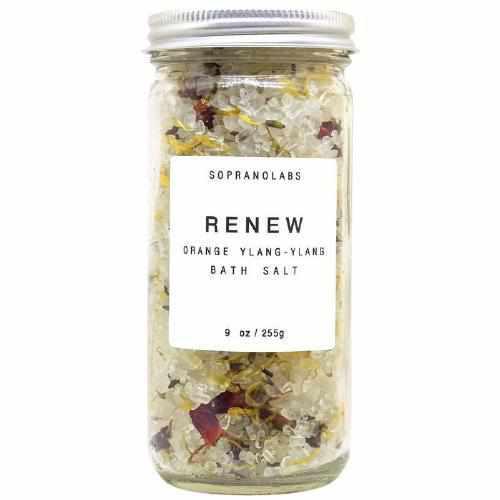 Soprano Labs-Ylang-Ylang Renew Bath Salt 9 oz.