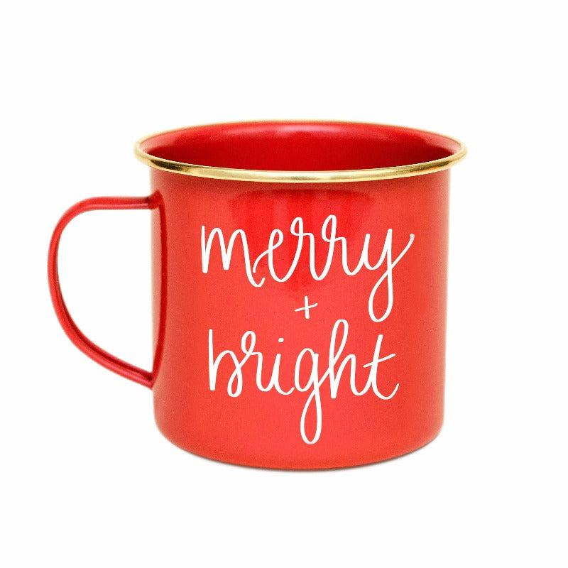 Sweet Water Decor - Merry and Bright Campfire Coffee Mug