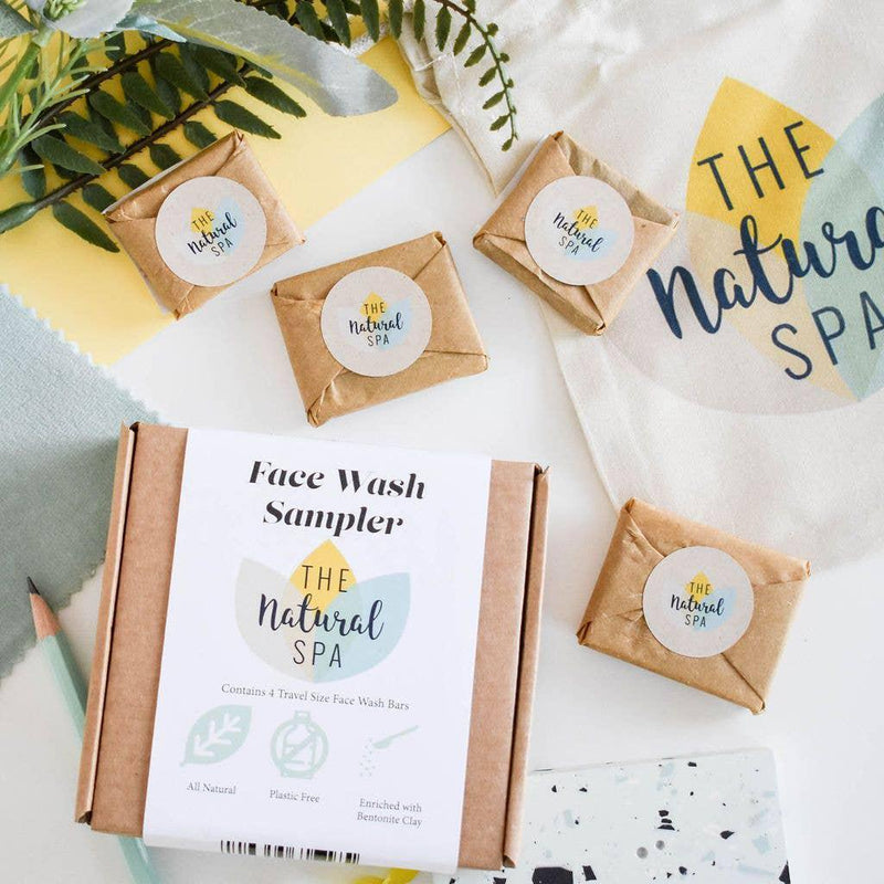 The Natural Spa Cosmetics - Face Wash Sampler Pack