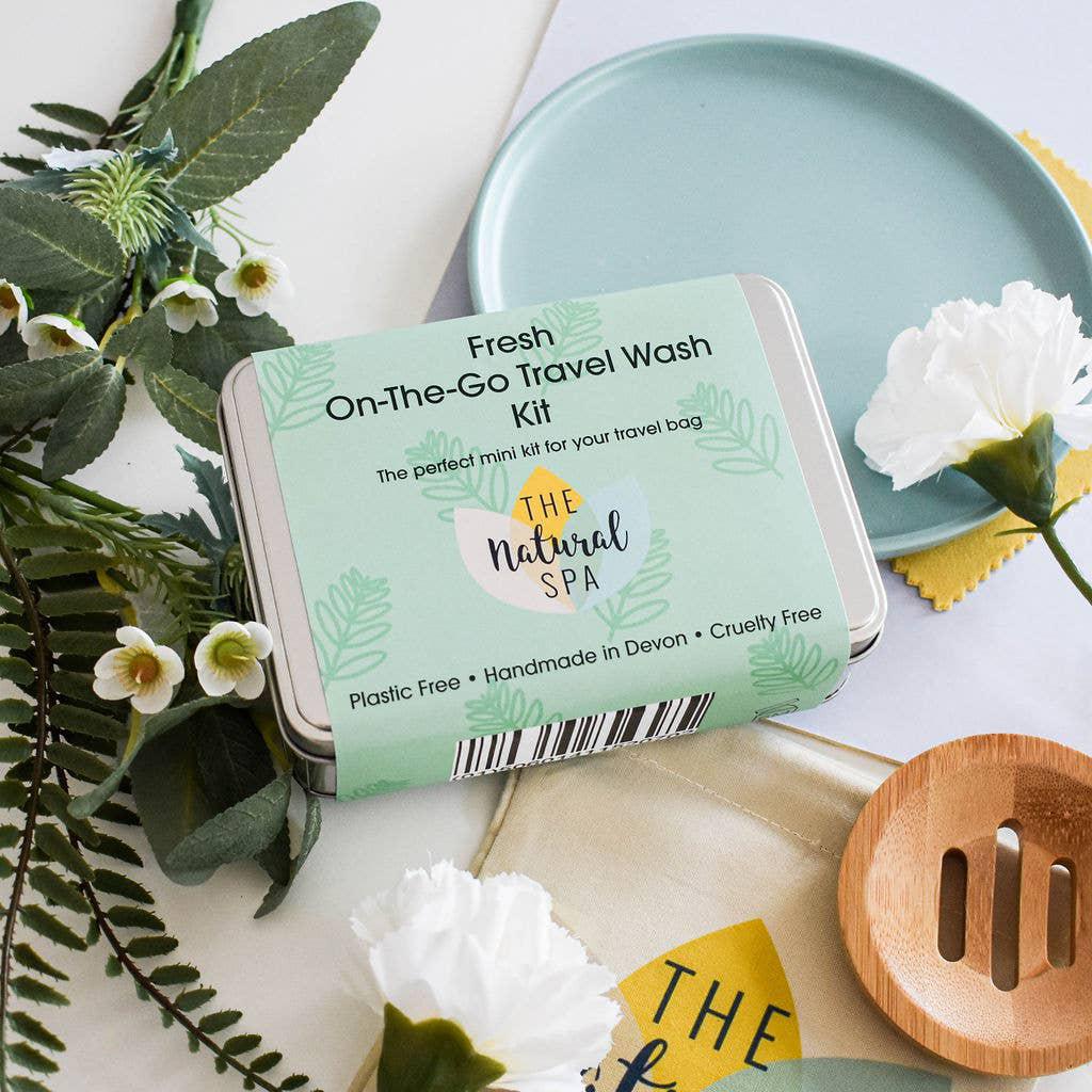 The Natural Spa Cosmetics - Mini "On-The-Go" Travel Wash Kit