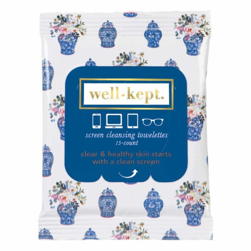 Well-Kept, Screen Cleansing Towelettes - Ginger Joy Screen Cleansing Towelettes/ Tech Wipes